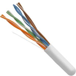 Cat5e Riser Pure Copper Cable ETL-Listed 24AWG UTP 350MHz, MADE IN USA