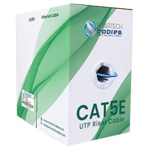 Bulk Cat5e Riser Cable box- BLUE