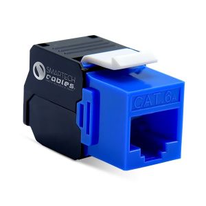 Cat6a 180 Degree Rj45 UTP Toolless Vertical Keystone Jacks