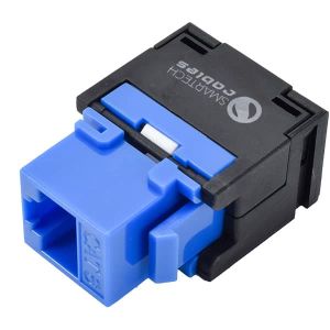 Cat6 Toolless Horizontal 180 Degree UTP Keystone Jack