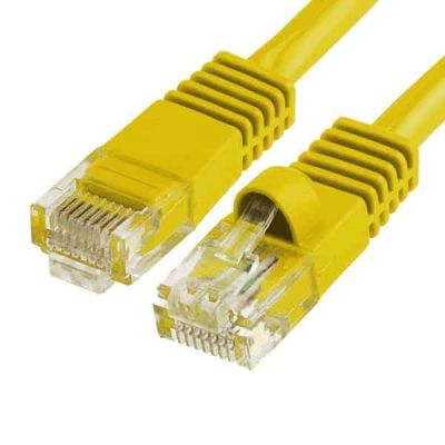 Ethernet Category 6 Patch Cord Yellow