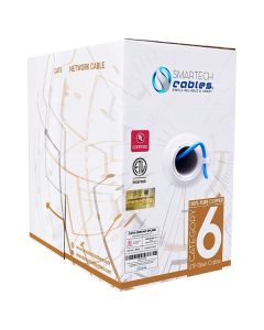 Cat6 Riser Bare Copper 550 Mhz 23 Awg ETL UL Listed And TAA-compliant Cable