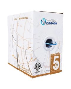 Bulk Cat5e Riser Pure Copper Cable ETL Listed 1000ft 350 MHz 24 AWG UTP
