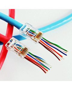 Cat6 RJ45 Ez Connectors