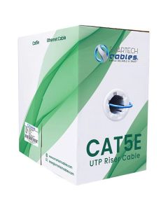 Bulk Cat5e Riser Cable box- BLUE