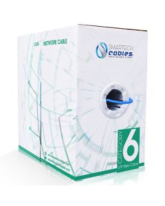 Cat6 Riser Rated Cable (CMR) 550Mhz 23Awg CCA UTP Pull Box
