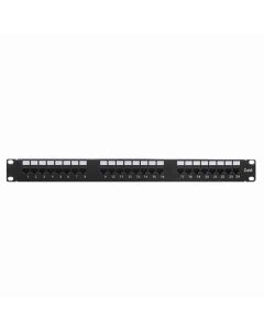 Patch Panel 24 Port Cat6 110 Horizontal Rack Mount