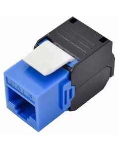 Vertical Cat6 Rj45 180 Degree Toolless UTP Keystone Jack