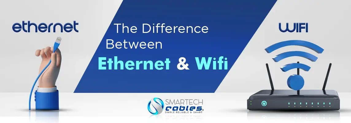 Difference between Ethernet and WiFi